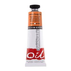 Olejov farba D&R Graduate 38ml, Cadmium Orange Hue 619