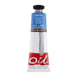 Olejov farba D&R Graduate 38ml, Cobalt Blue 110