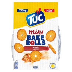 Opeen chlebov krky, 150 g, TUC "Mini Bake Rolls", pizzov