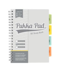 pirlov zoit, B5, PUKKA PAD "Study book", siv