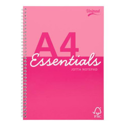 pirlov zoit, A4, linajkov, 80 listov, PUKKA PAD "Unipad Essentials Jotta", mix