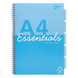 pirlov zoit, A4, linajkov, 100 listov, PUKKA PAD "Unipad Essentials Project Book", mix