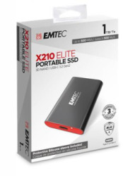 SSD (vonkajia pam), 1TB, USB 3.2, 500/500 MB/s, EMTEC 