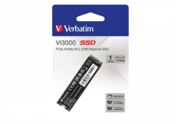 SSD (vntorn pam), 1TB, PCIe NVMe M2, 3300/1300 MB/s, VERBATIM 